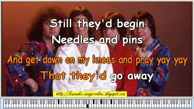 Smokie NEEDLES AND PINS karaoke instrumental version