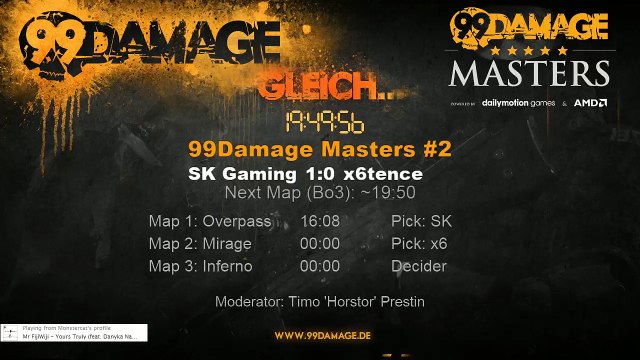 99DAMAGE Masters #2 mit Horstor - German Stream (REPLAY)