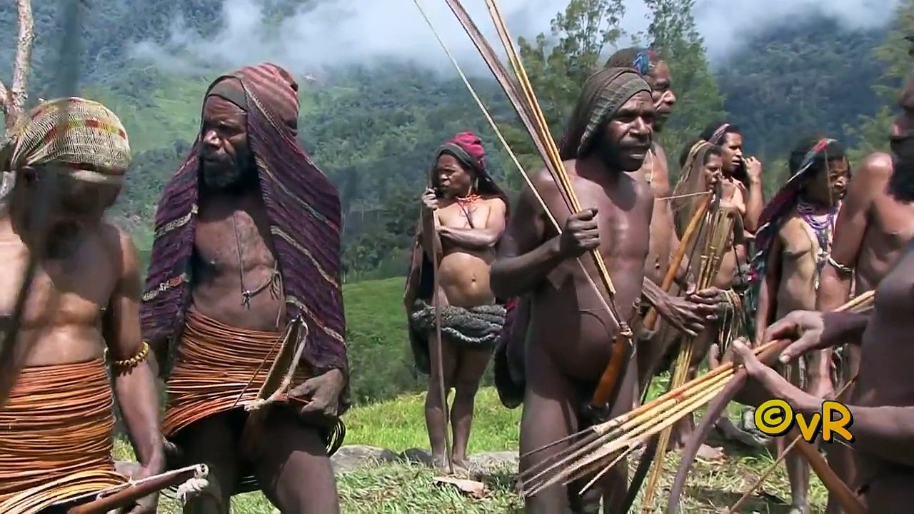 Papua traditional tribe Yali