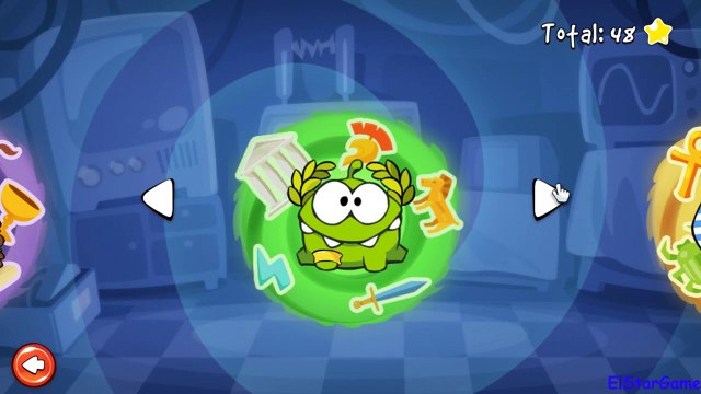 Cut the Rope Time Travel Level 5-1 [Ancient Egypt]