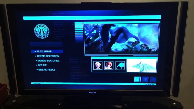 PIXAR 6a. The Incredibles Blu-ray (Disc 1) Menu