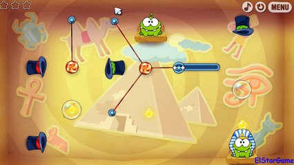 Cut the Rope Time Travel  Level 5-5 [Ancient Egypt]