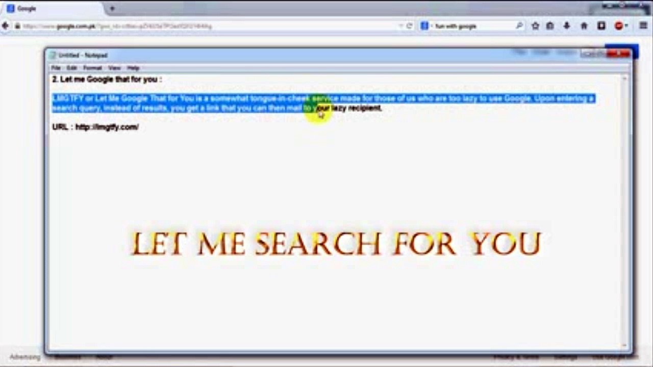 Amazing Google tricks