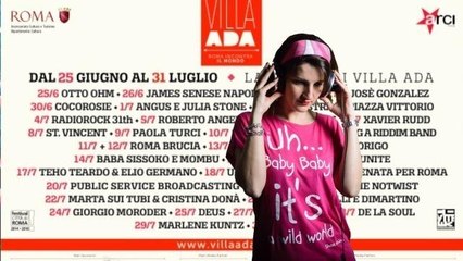 Villa Ada sta per cominciare