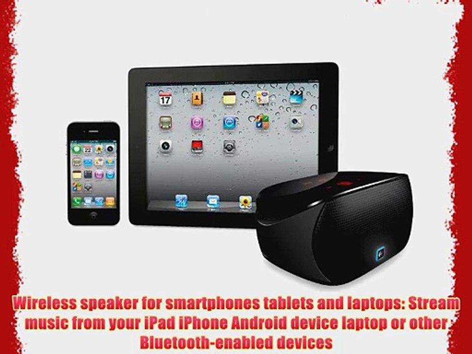 Logitech Mini Boombox for Smartphones Tablets and Laptops - Black