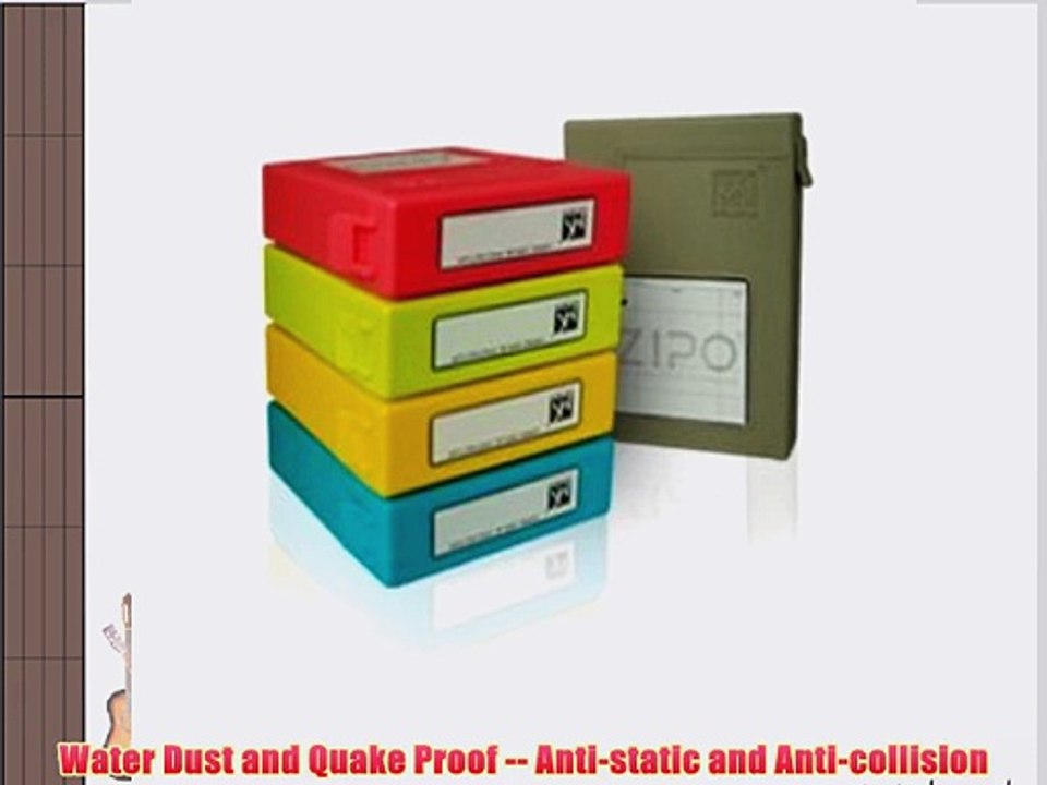 iMBAPrice? Zipo Multi Color (5 Color) 3.5 Stackable Hard Drive Protector Case