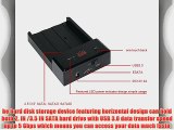 EZOPower USB 3.0 eSATA To 2.5inch 3.5inch IN SATA Horizontal Mobile HDD Hard Drive Docking