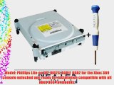 Microsoft Xbox 360 DVD Drive: Phillips Liteon (DG-16D2S)   Nextek? Torx T8 Security Screwdriver