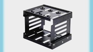 SilverStone CFP53B Hard Drive Cage with Suspension Mounting (Black)