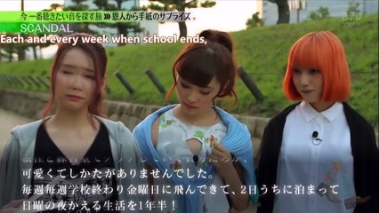 Haruna reading the Very very emotional letter from Yoshinaga Yoko-sensei (Ototabi interview)