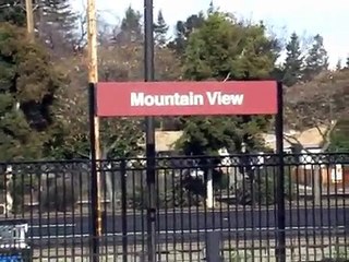 Caltrain - Mountain View Train Station, Feb 2010