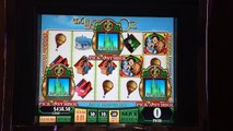 Wizard of Oz Slot Machine Bonus - Road to Emerald City Bonus - Big Win!