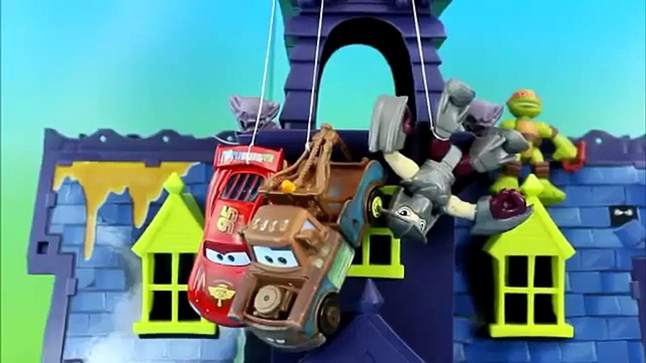 Disney Pixar Cars Rayo McQueen vuelve a guardar por Adolescentes Mutantes Tortugas Ninja T