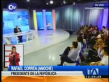 Correa: movilizaciones en Guayaquil tienen fines desestabilizadores