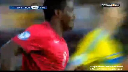 William Carvalho Big Chance - Portugal v. Sweden 24.06.2015