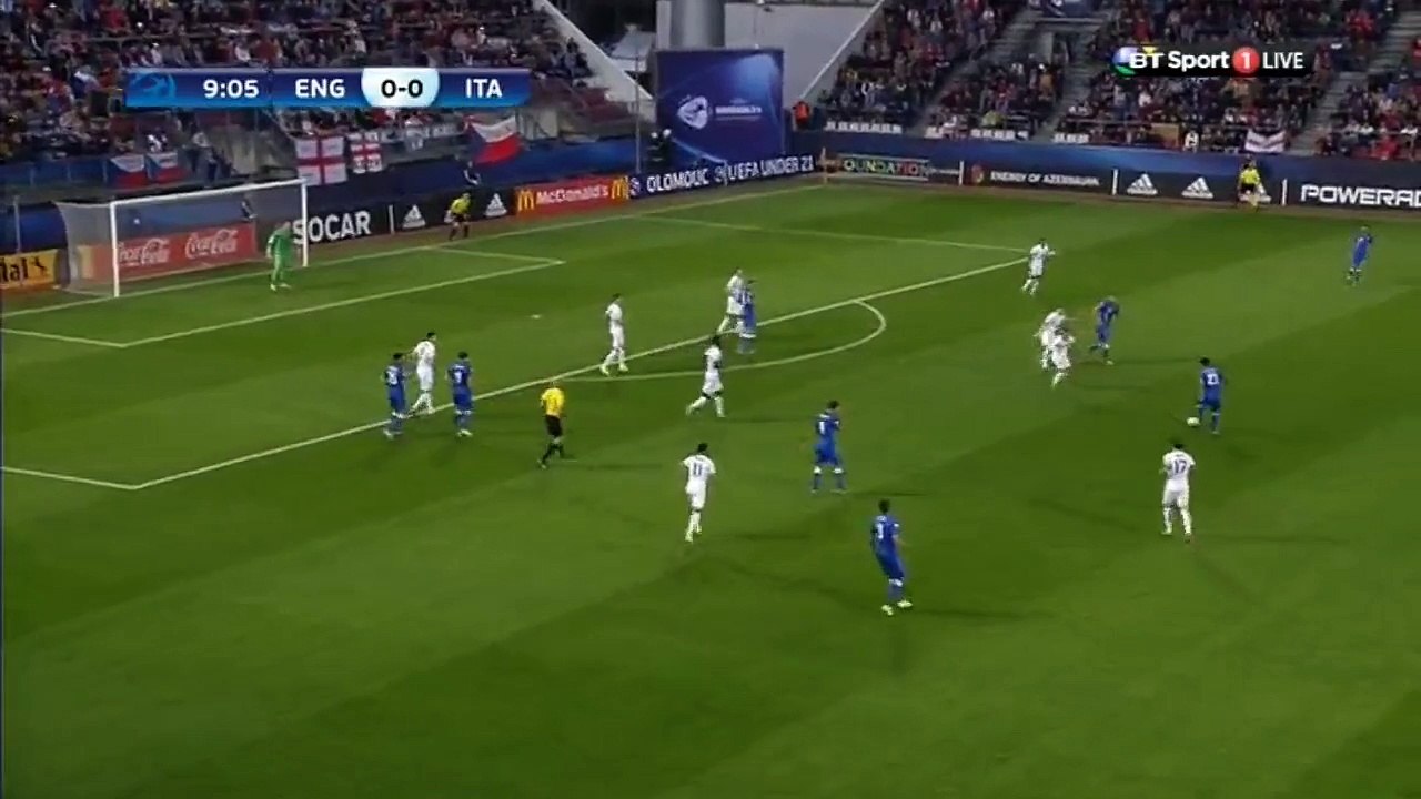 Domenico Berardi Fantastic Long Shot - England v. Italy 24.06.2015