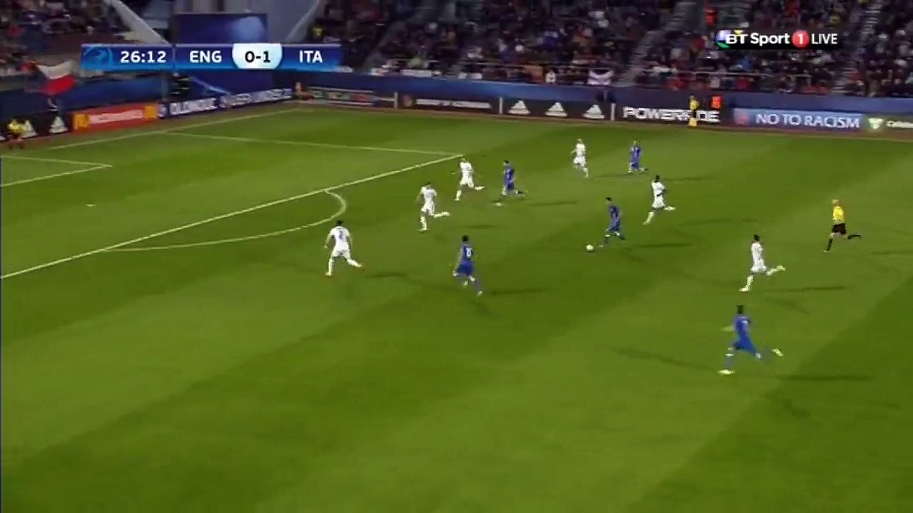 Marco Benassi 0:2 Great Goal | England v. Italy 24.06.2015 Euro U21 Championship