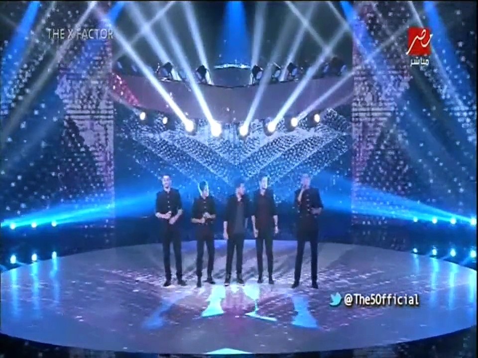 The X Factor Arabic 2015 | The 5 - Rag3een - Amr Diab العرض المباشر الإقصائي الاول