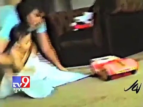 Tv9 Gujarat - A woman breast feeding a calf