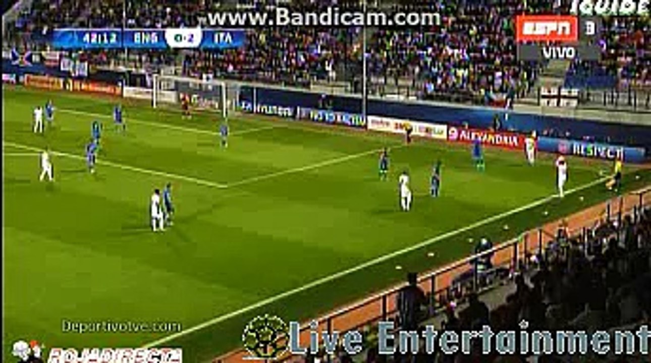 England 0 - 2 Italy 1st Half Highlights Uefa u-21 Championship 24.06.2015