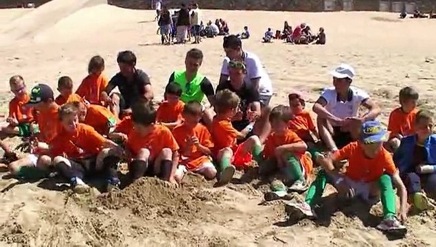 L'ecole de foot de Chauché à St Jean de Monts
