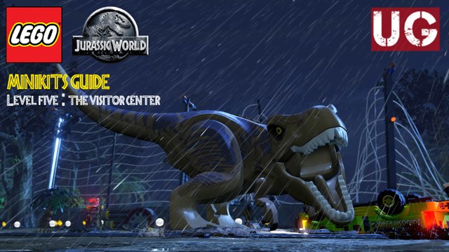 Lego Jurassic World - Level 5 - The Visitor Center Minikits Guide