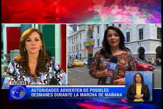 Autoridades advierten de posibles desmanes durante la marcha de mañana