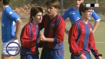 Messi aos 15 anos lances inéditos - HD