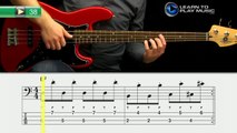 Ex038 How to Play Bass Guitar   Slap Bass Guitar Lessons for Beginners