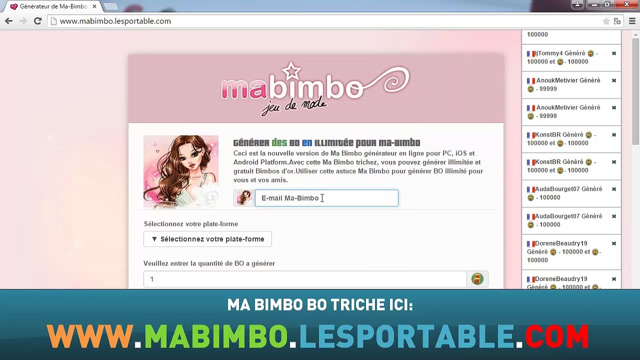 Astuce Ma Bimbo En Ligne