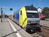Germany: Dispolok Siemens ER20 Eurorunner at Buchloe,Bavaria on Alex Munchen HBF to Oberstdorf train