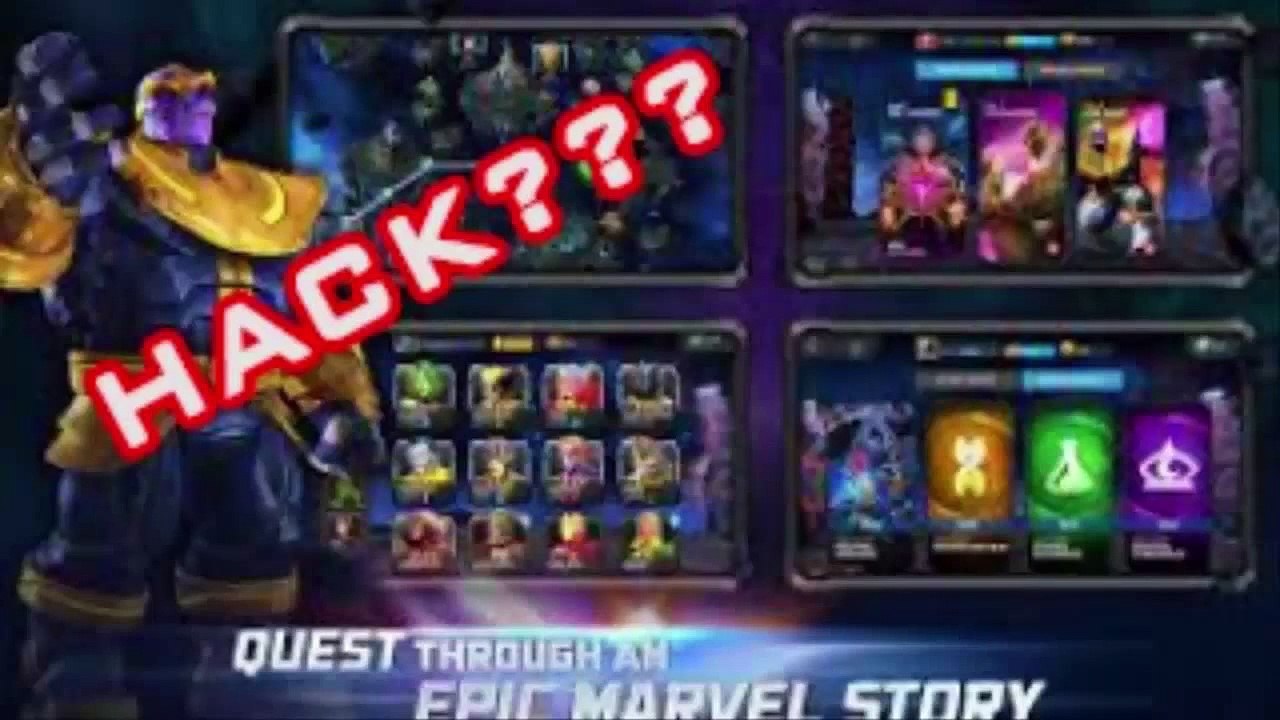 Hack Marvel Contest of Champions Iso-8, Units