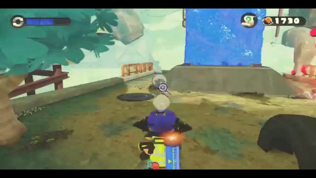 Splatoon parchemin caché 5 - Parc suspendu