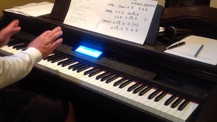 Piano Tutorial Just Drive by Alistair Griffin