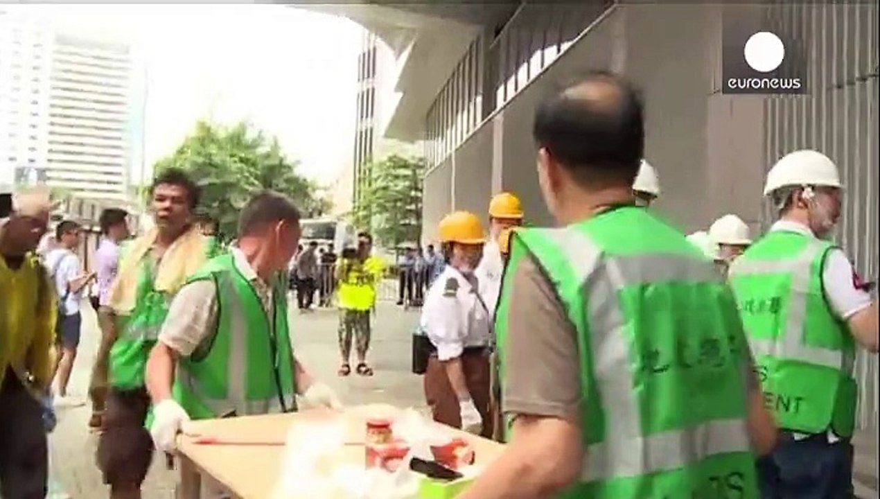 Letztes "occupy"-protestlager in hongkong geräumt