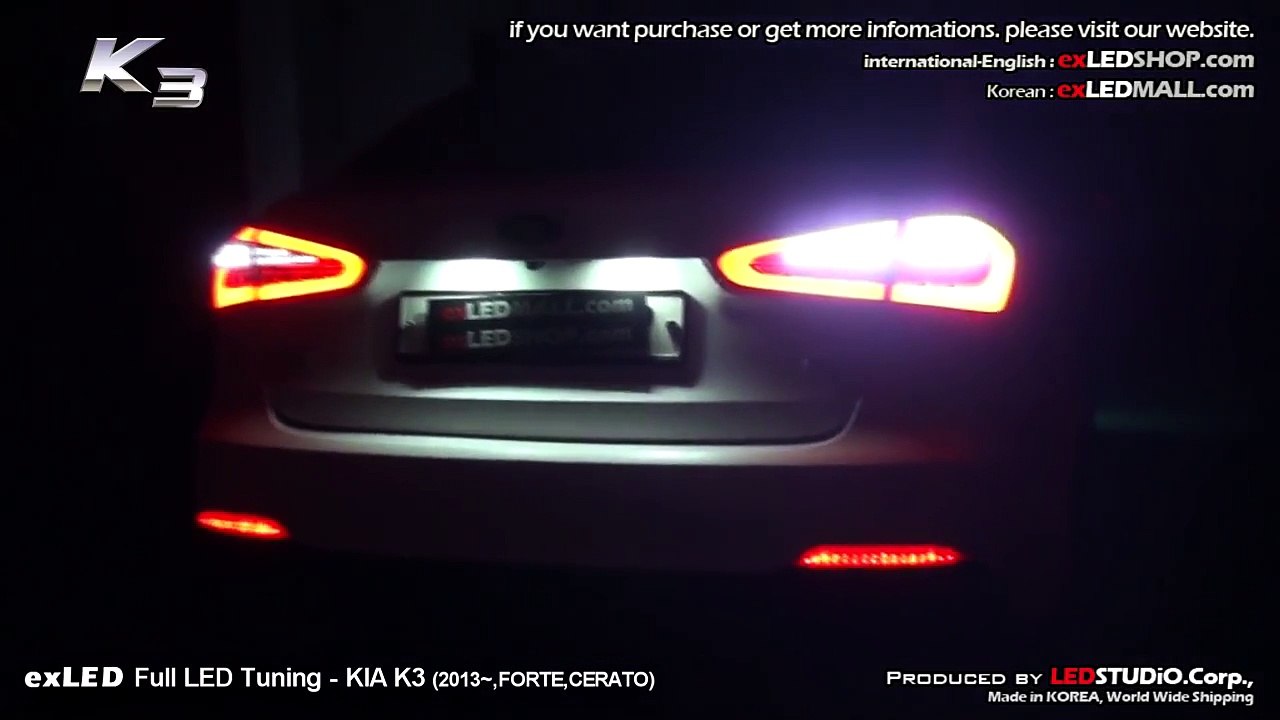 2013~ KIA K3 FORETE CERATO FULL LED TUNING by exLED