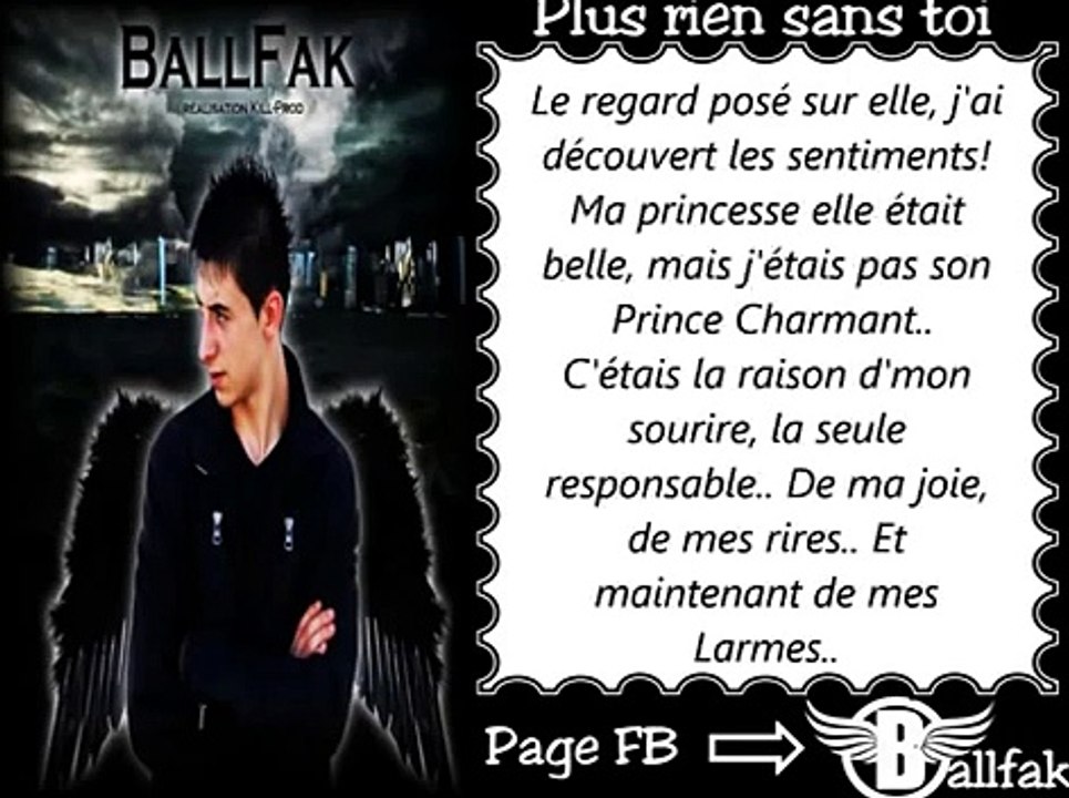 ♪ Chanson d'amour triste (rap 2012) + paroles. ♥