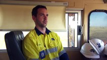 Driving a train in the mines with Fortescue Metals Group (FMG)