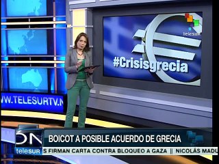 Tsipras rechaza postura de la Troika frente a negociación de la deuda