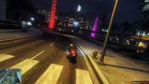 GTA V Moto Jump Fail Police