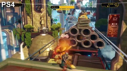 Ratchet & Clank - Comparación gráfica entre PS4 y PS2