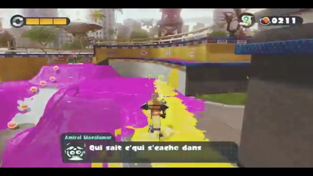 Splatoon parchemin caché 14 - Skatepark Mako