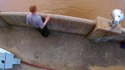 Giant Intake Vortex - Denison Dam, Lake Texoma