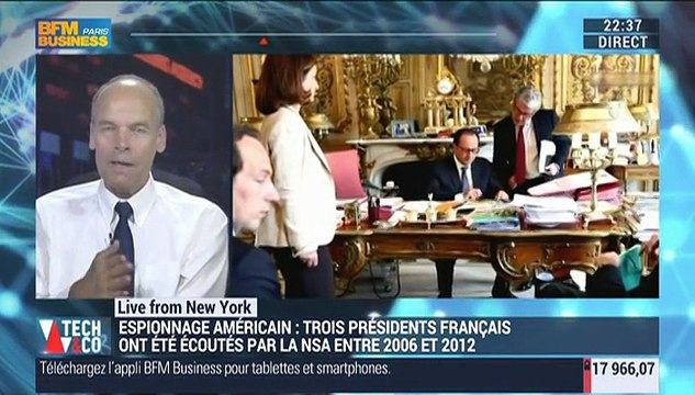 Live from New York: Pour les Etats-Unis, le scandale des écoutes des présidents français est une affaire ancienne - 24/06