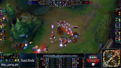 ESL championnat - Game 1 - aAa vs inF