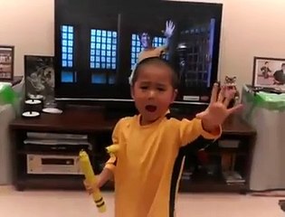 مهارات خرافية لطفل صيني