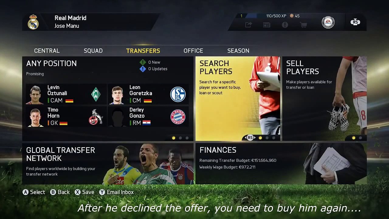 HOW to Sign MESSI and RONALDO for FREE   Career Mode, FIFA 15