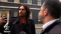 Russell Brand LOSES IT In Interview! EXPOSES HIMSELF As Hypocrite Socialist NWO SHILL!
