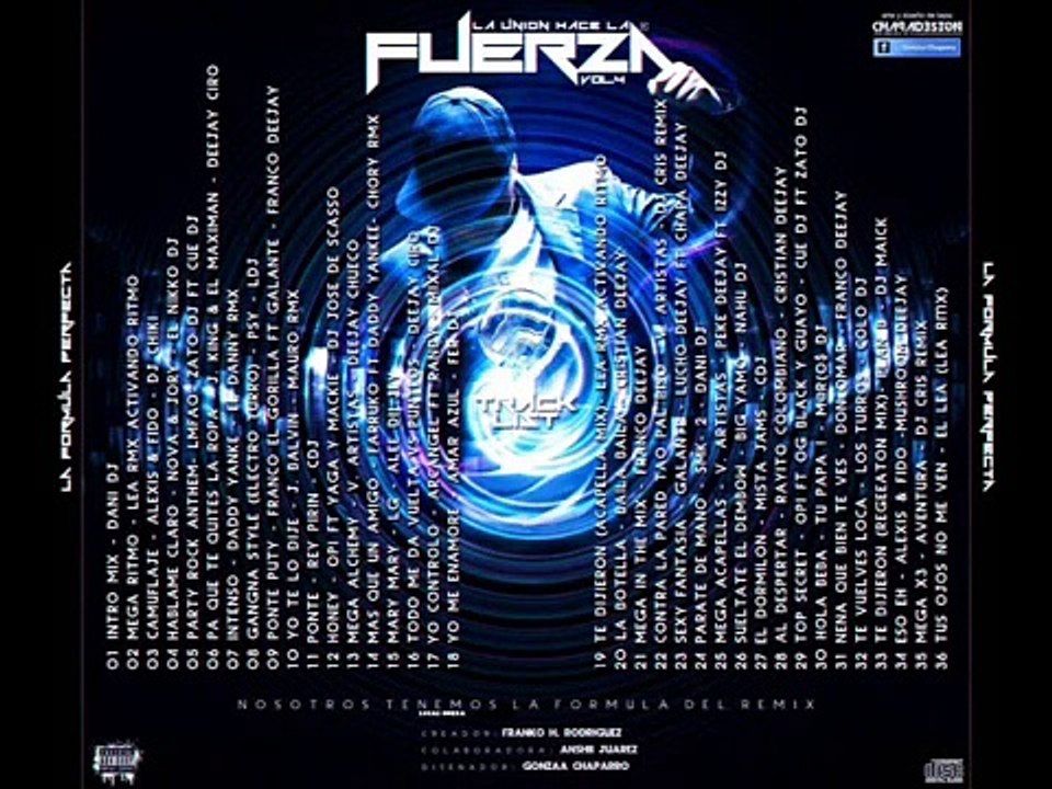 La Union Hace La Fuerza Vol 4®- Mega Acapellas - Varios Artistas-Peke Dee Jay FT Izzy Dee Ja.wmv