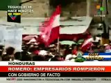 Director de Radio Globo confirma retirada de apoyo de empresarios a Golpistas Coup in Honduras